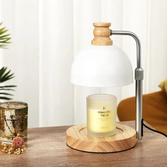 Minimal Glass Dome Candle Warmer Lamp