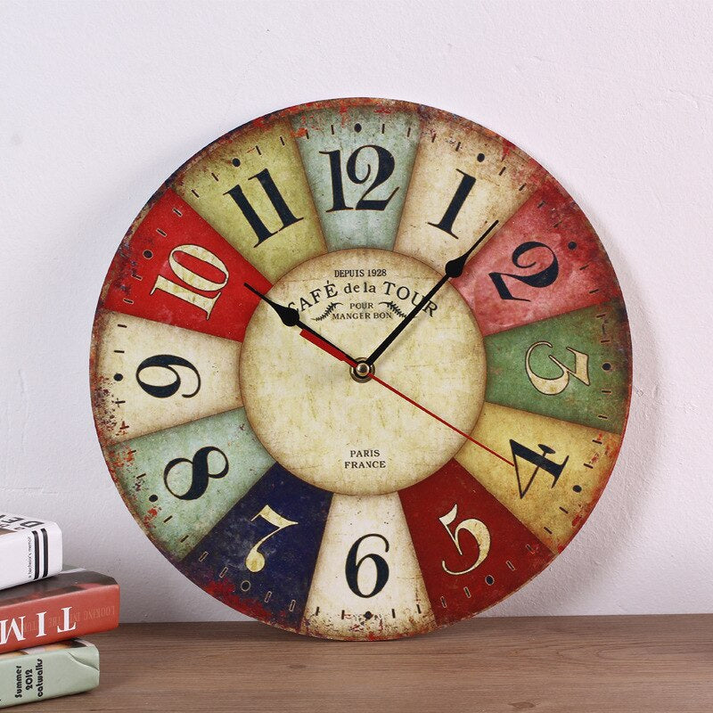 Modern Natural Wood Wall Clock | Scandinavian Minimalist Timepiece
