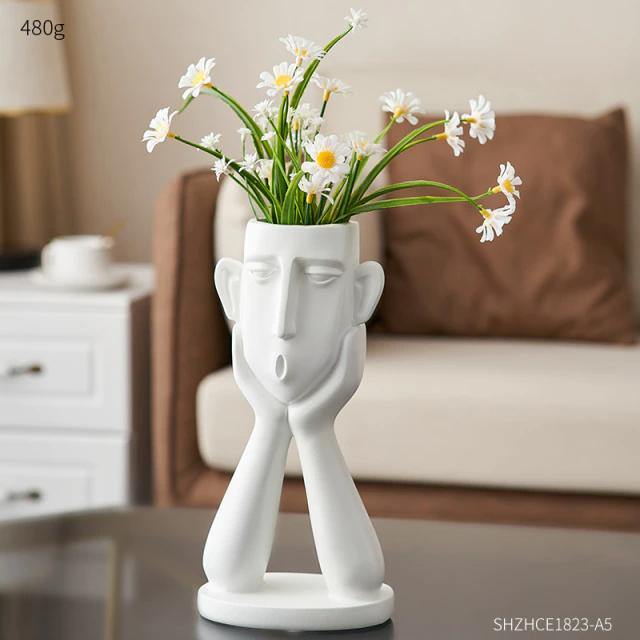 Classical Bust Planter Pot Set