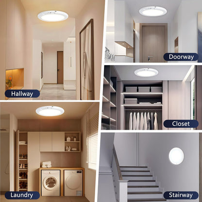 Stick-On Motion Sensor Ceiling Light