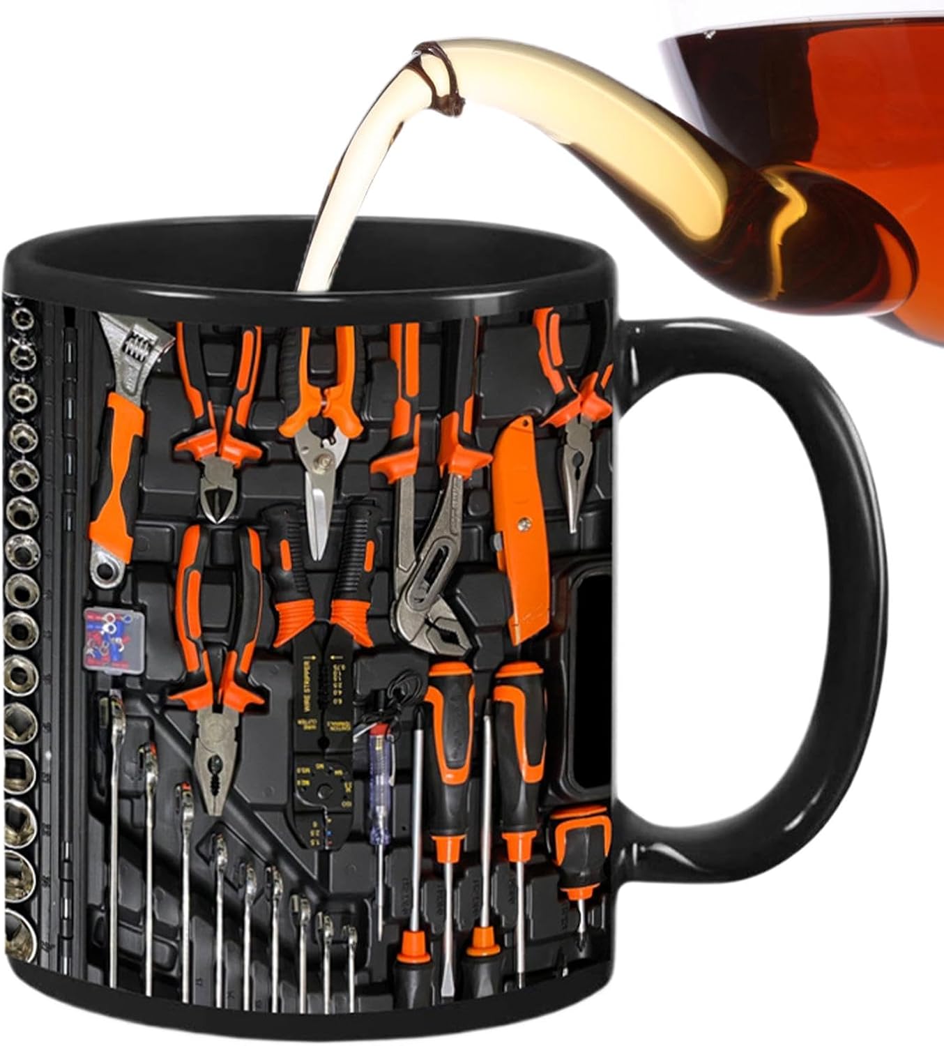 Mechanic Coffee Mug | 3D Wrench and Screwdriver Print