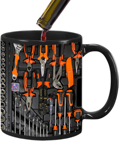 Mechanic Coffee Mug | 3D Wrench and Screwdriver Print