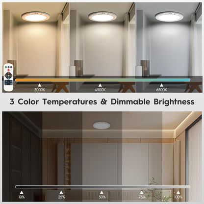 Stick-On Motion Sensor Ceiling Light