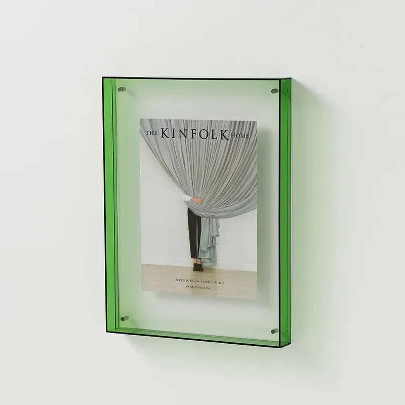 Acrylic Photo Frame with Tinted Edge Detail