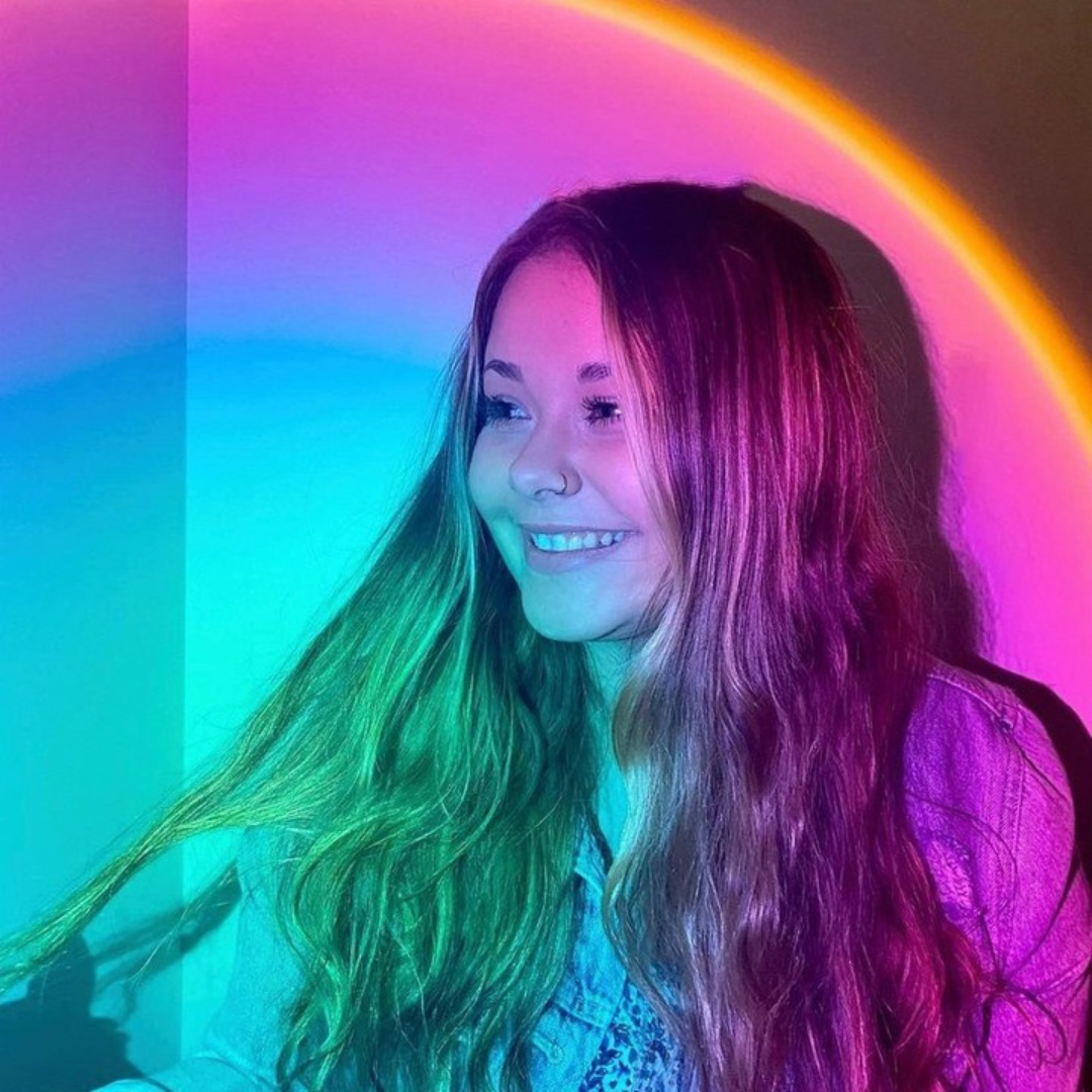 Sunset Glow Projection LED Table Lamp