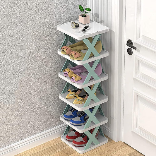 6 Tier Vertical Shoe Organizer