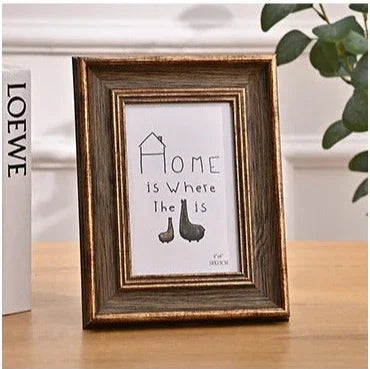 Vertical-Orientation Floating Acrylic Photo Frame