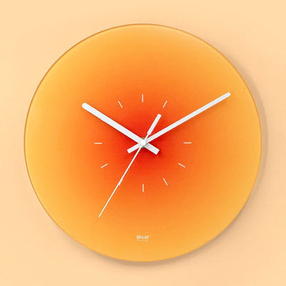 Clear Glass Face Wall Clock