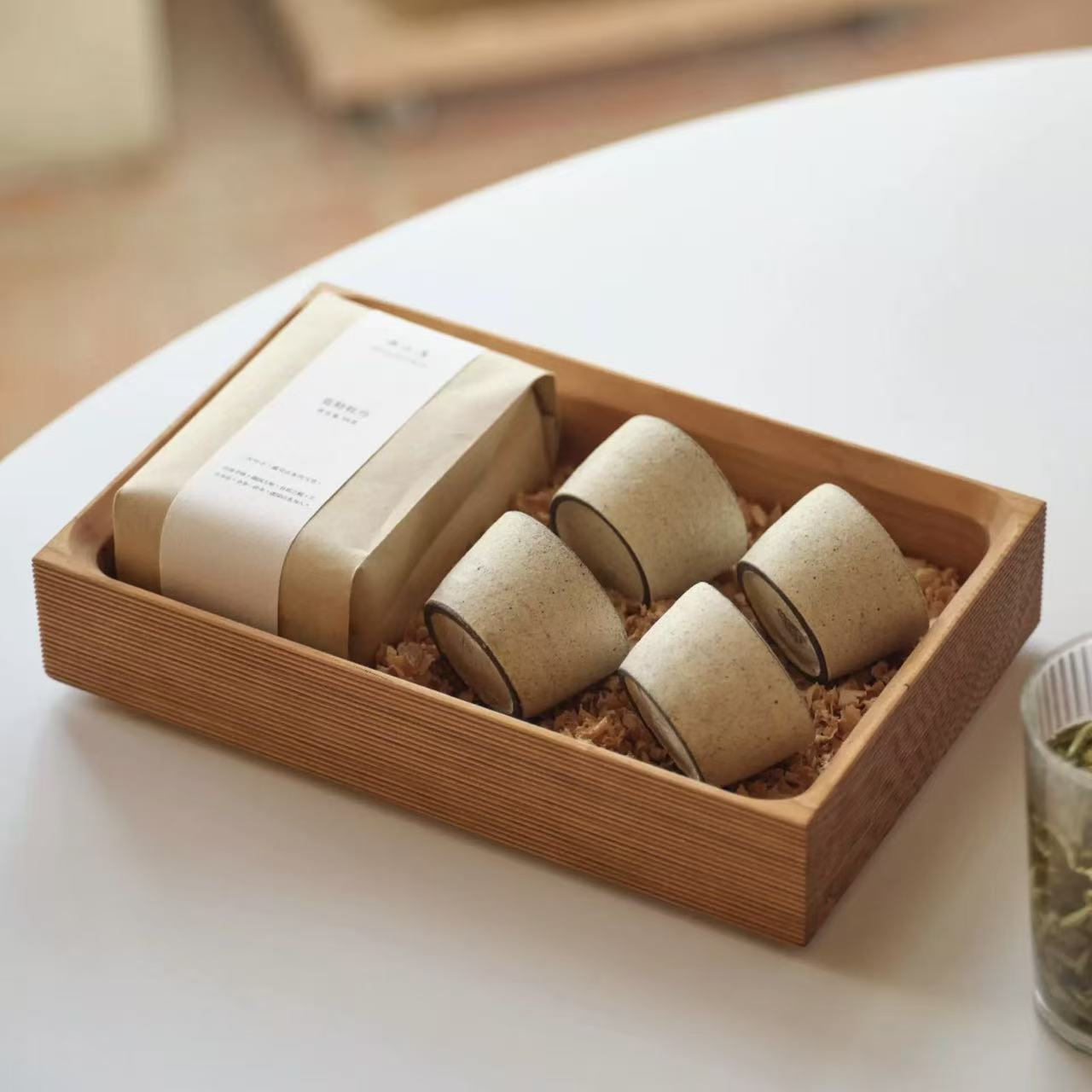 Solid Walnut Desktop Storage Box
