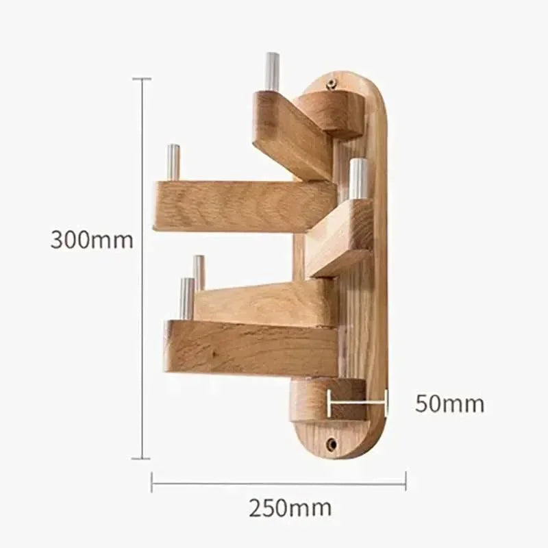 Rotating Arm Wall Mounted Coat Rack