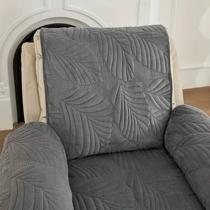 Leaf Pattern Recliner Chair Cover