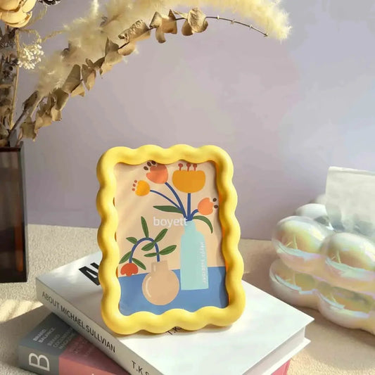 Clear Acrylic Single-Panel Display Photo Frame