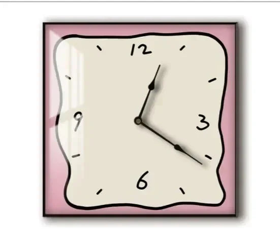 Graffiti Art Style Silent Wall Clock