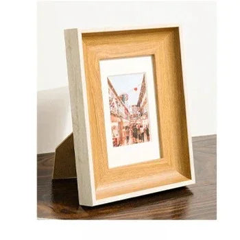 Solid Wood Slim-Profile Display Photo Frame