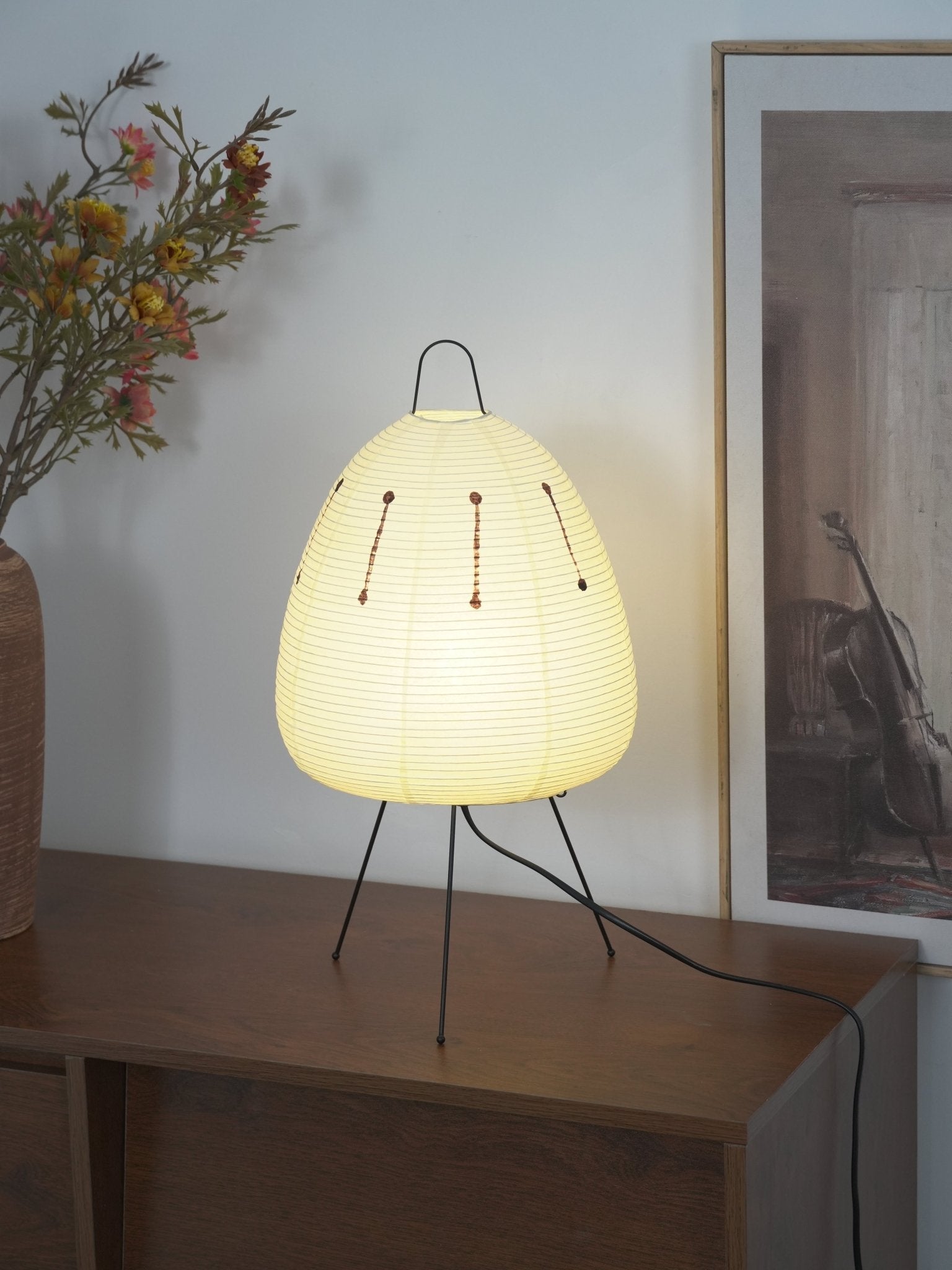 Akari Paper Silhouette Table Lamp