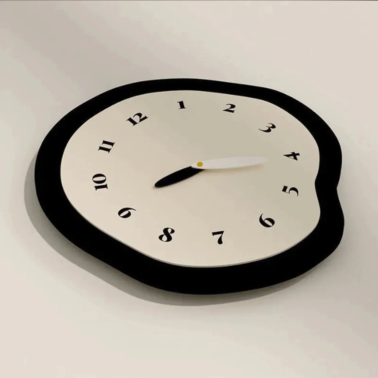 Abstract Distorted Pendulum Wall Clock