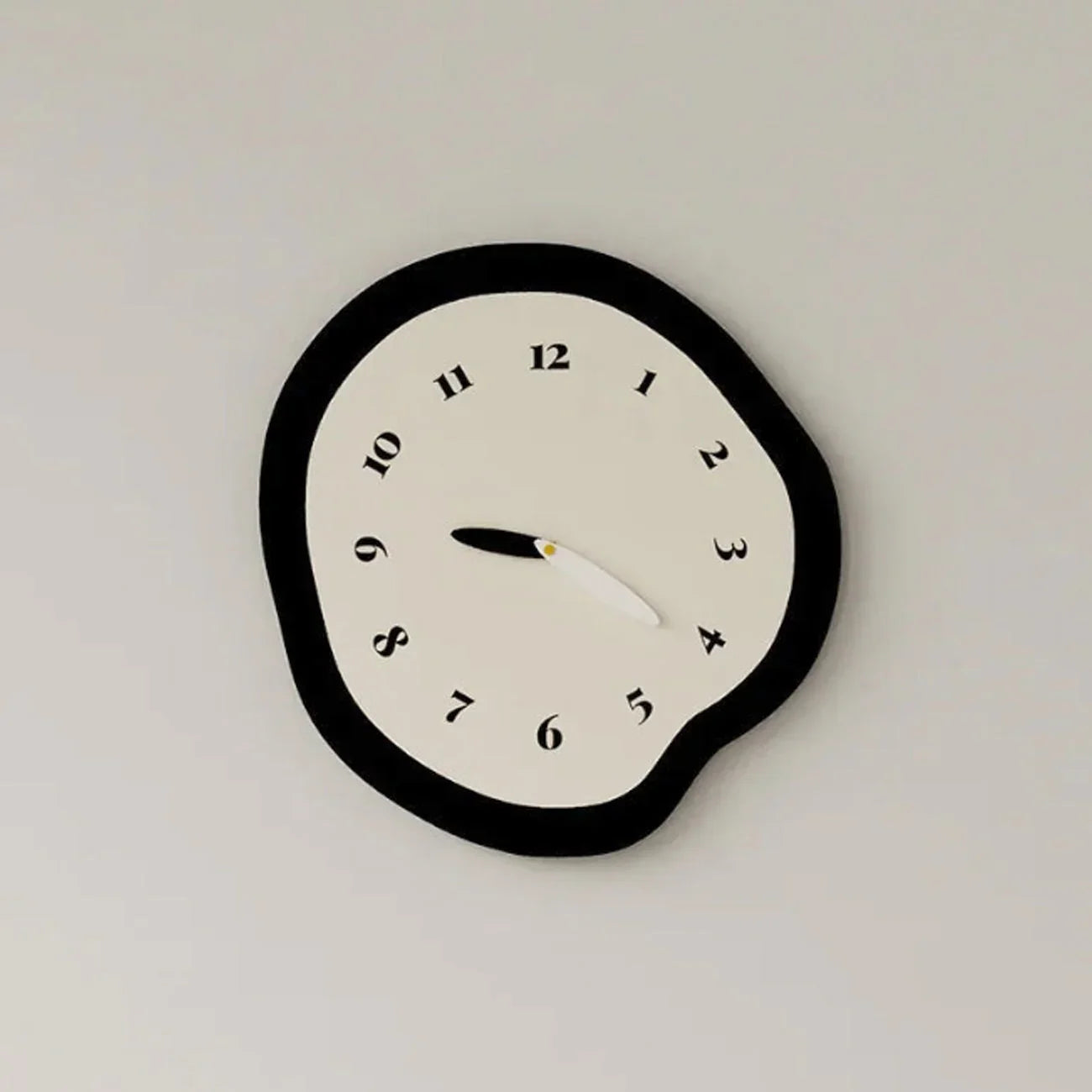 Abstract Distorted Pendulum Wall Clock
