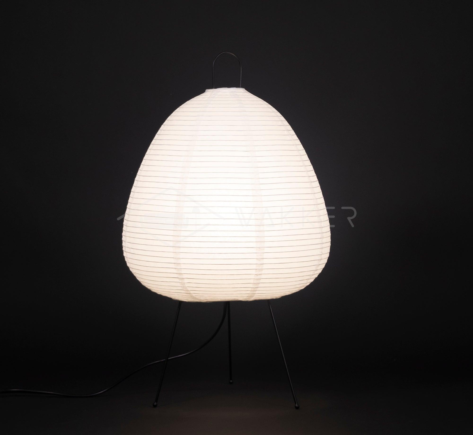 Akari Paper Silhouette Table Lamp
