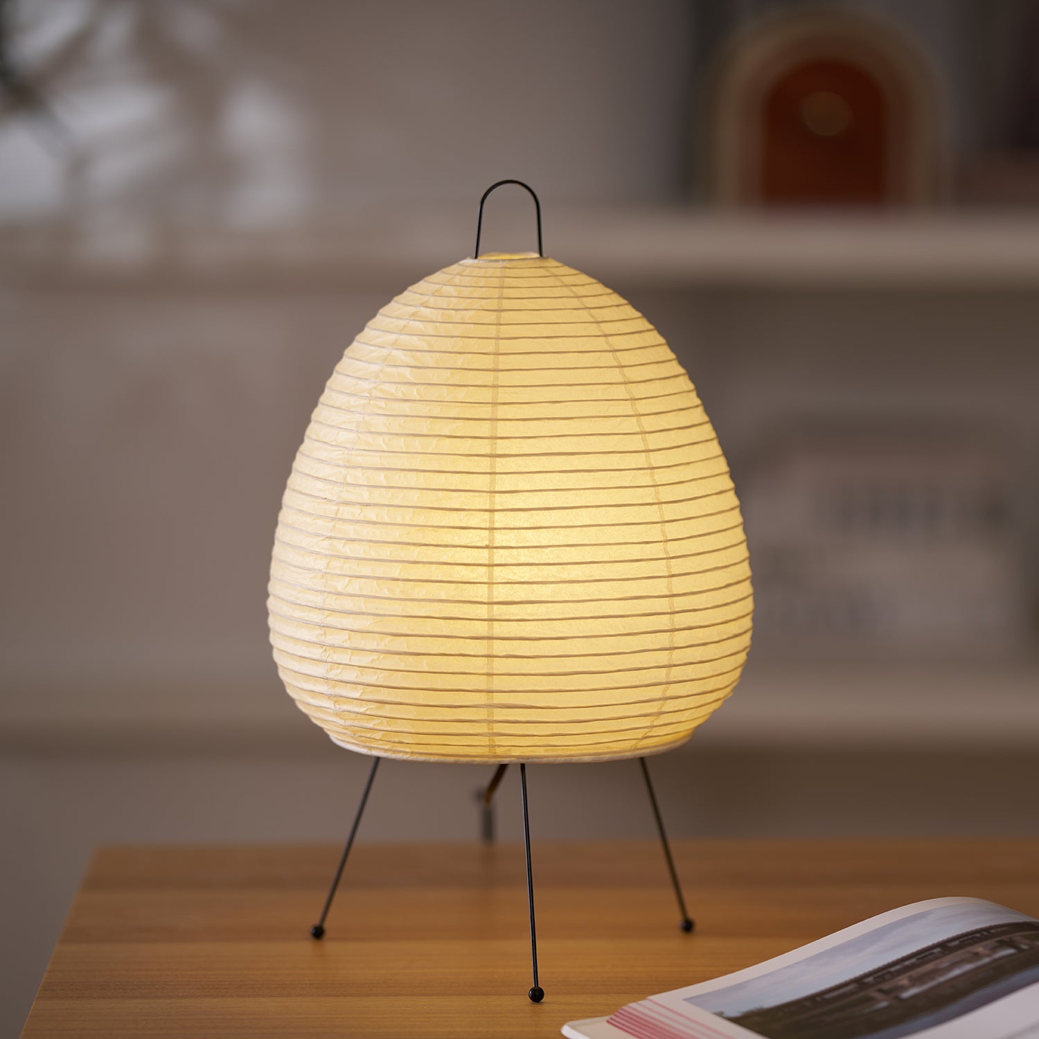 Akari Paper Silhouette Table Lamp