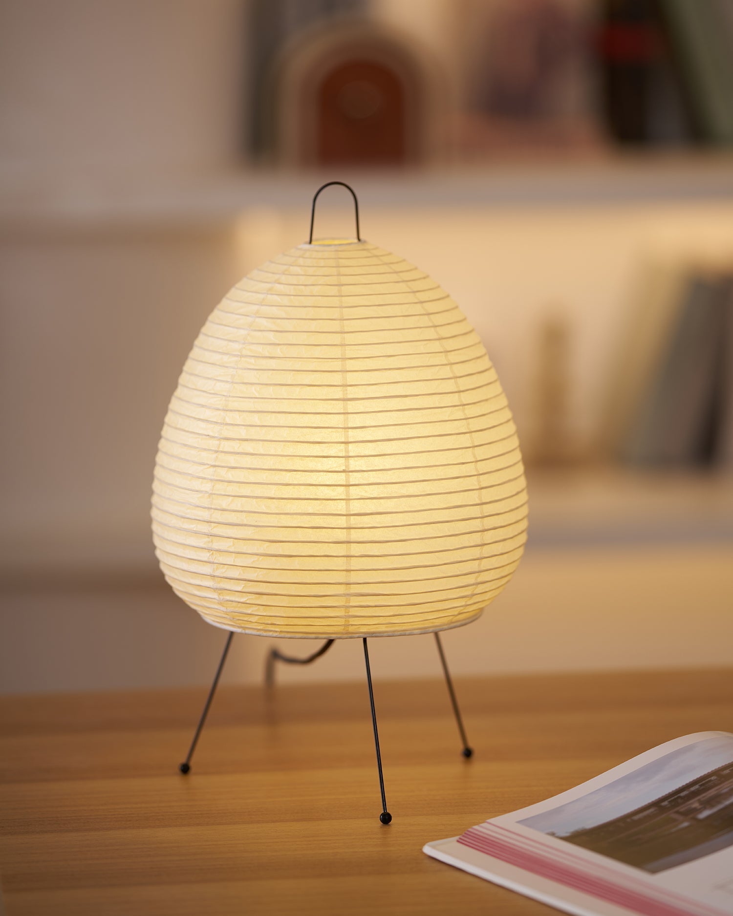 Akari Paper Silhouette Table Lamp