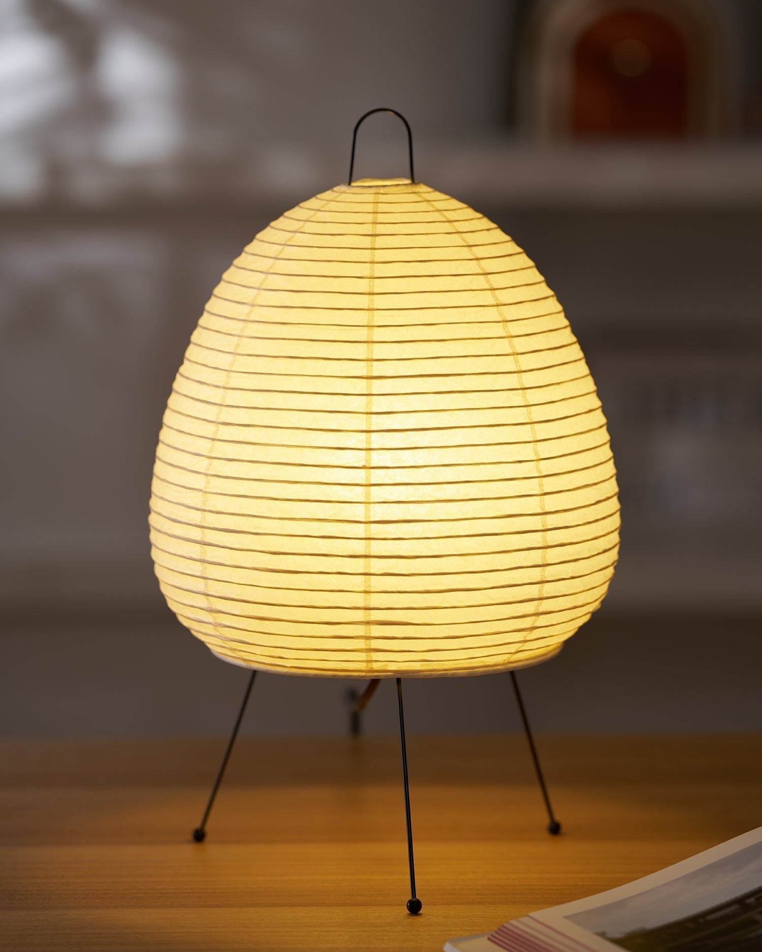 Akari Paper Silhouette Table Lamp