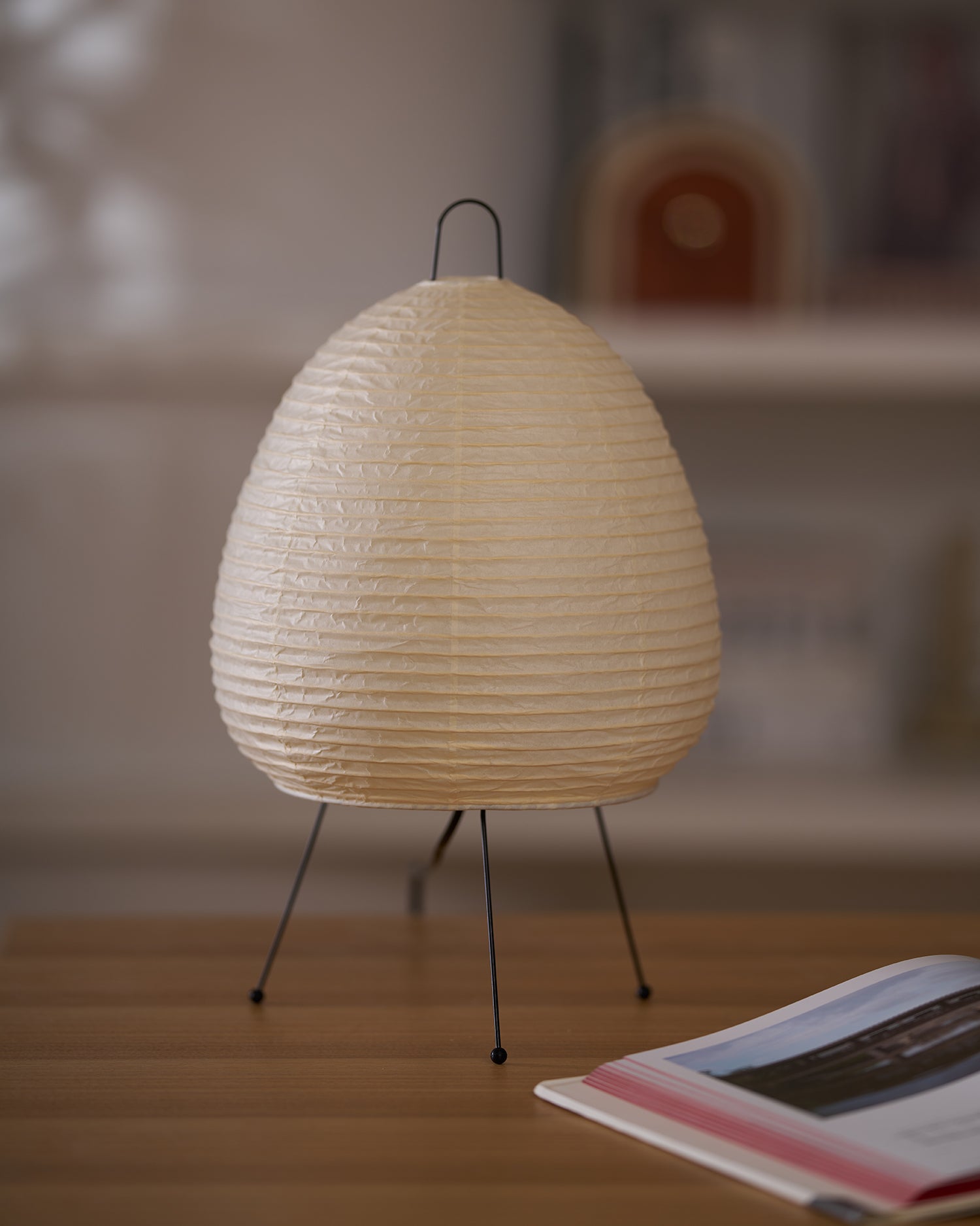 Akari Paper Silhouette Table Lamp