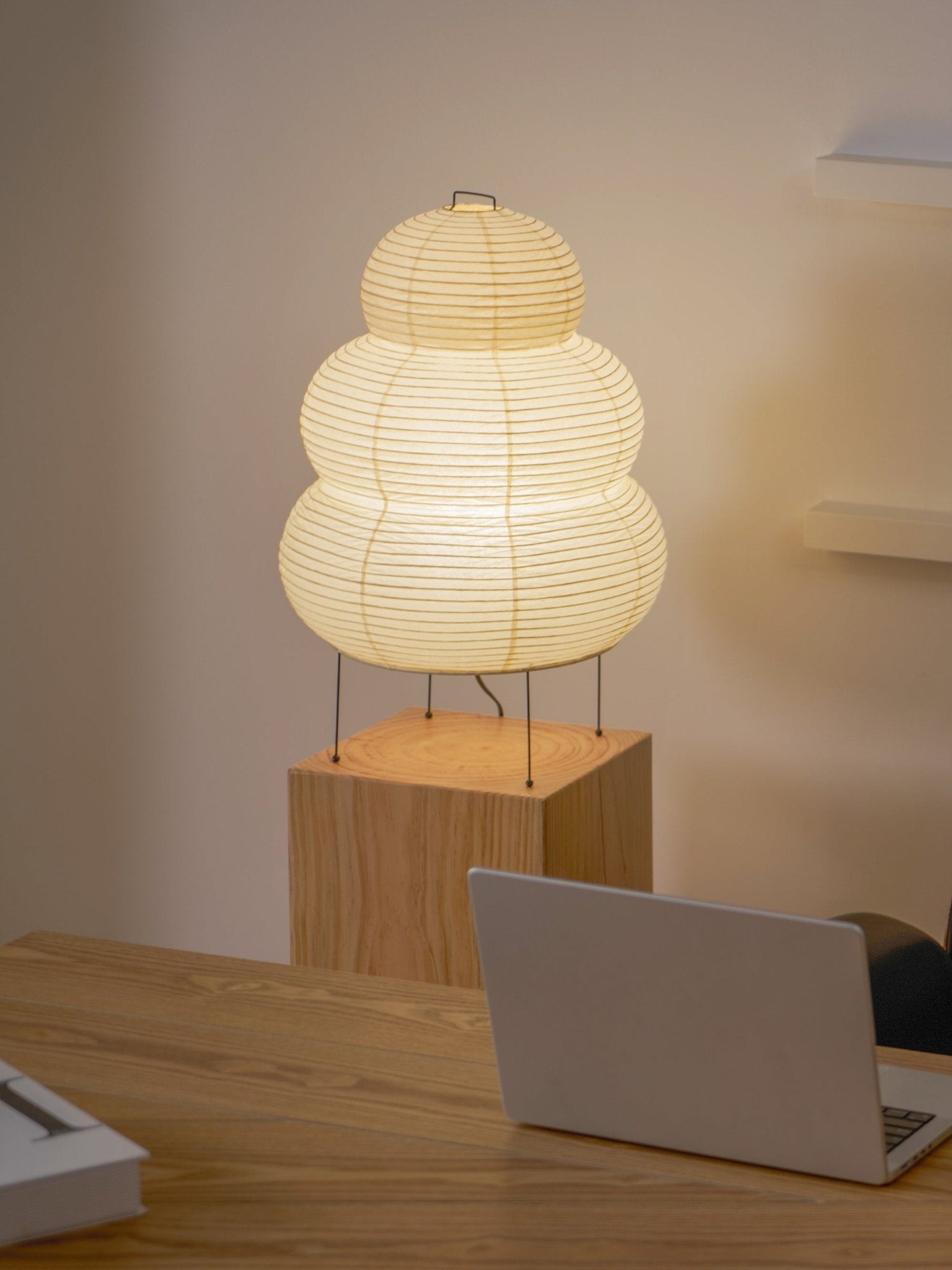 Akari Paper Silhouette Table Lamp