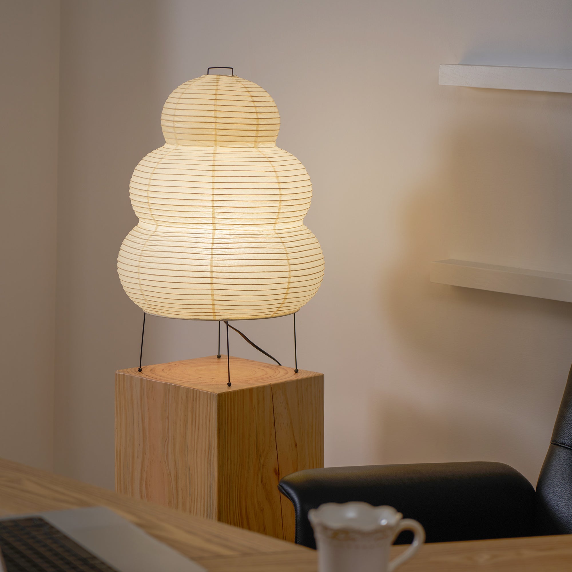 Akari Paper Silhouette Table Lamp