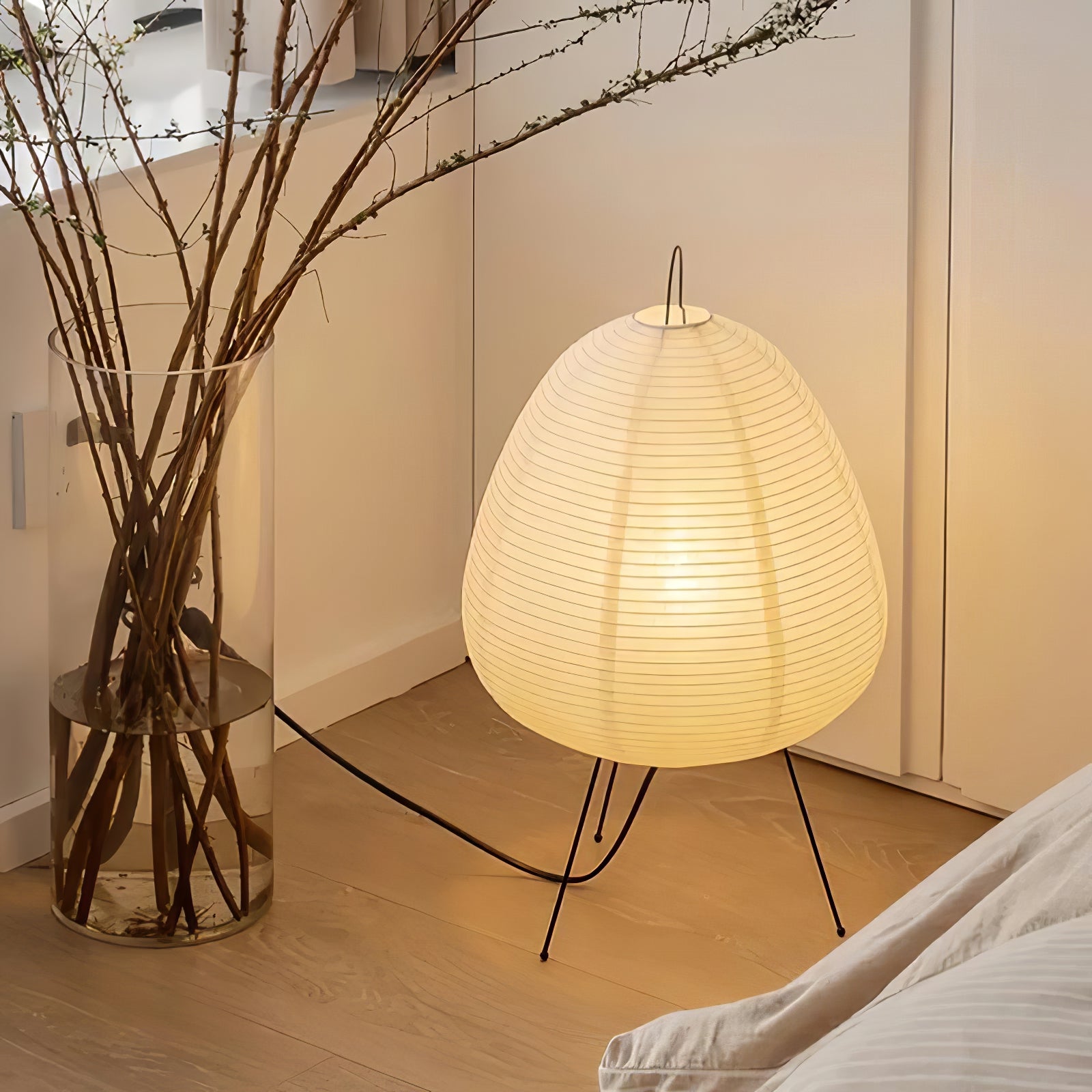 Akari Paper Silhouette Table Lamp