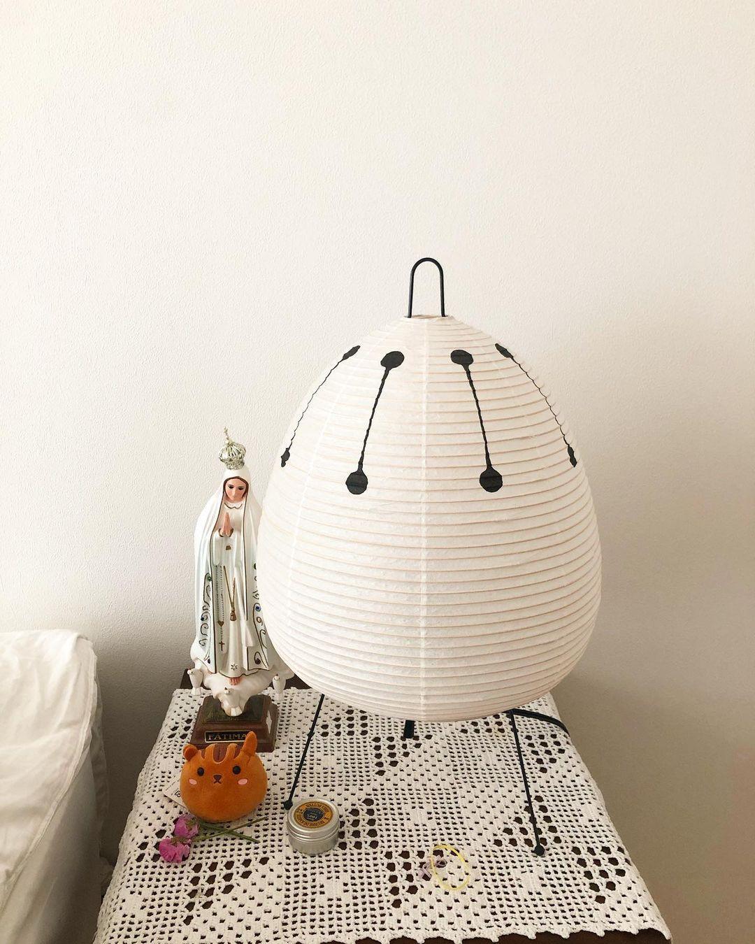 Akari Paper Silhouette Table Lamp