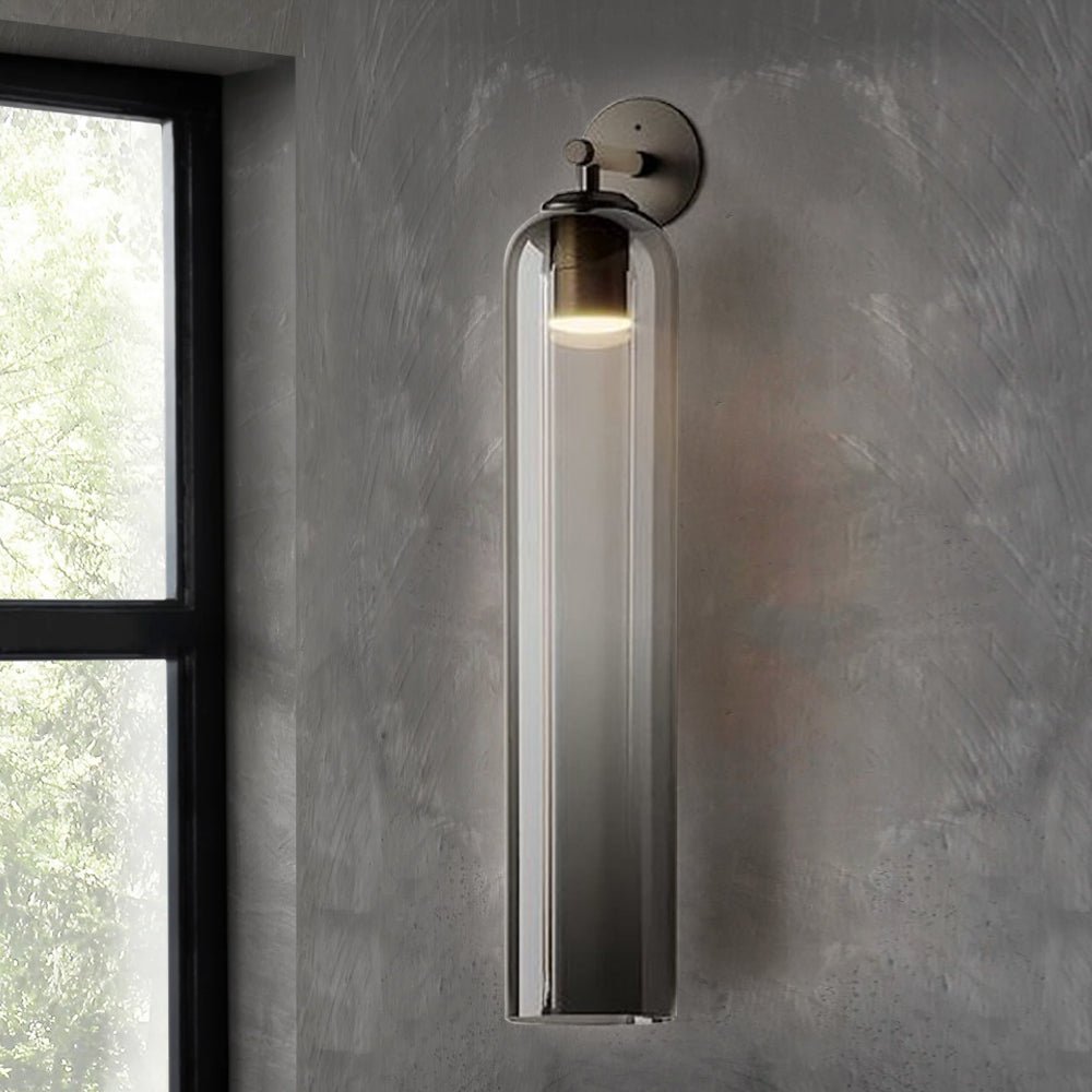 Art Glass Wall Sconce Light