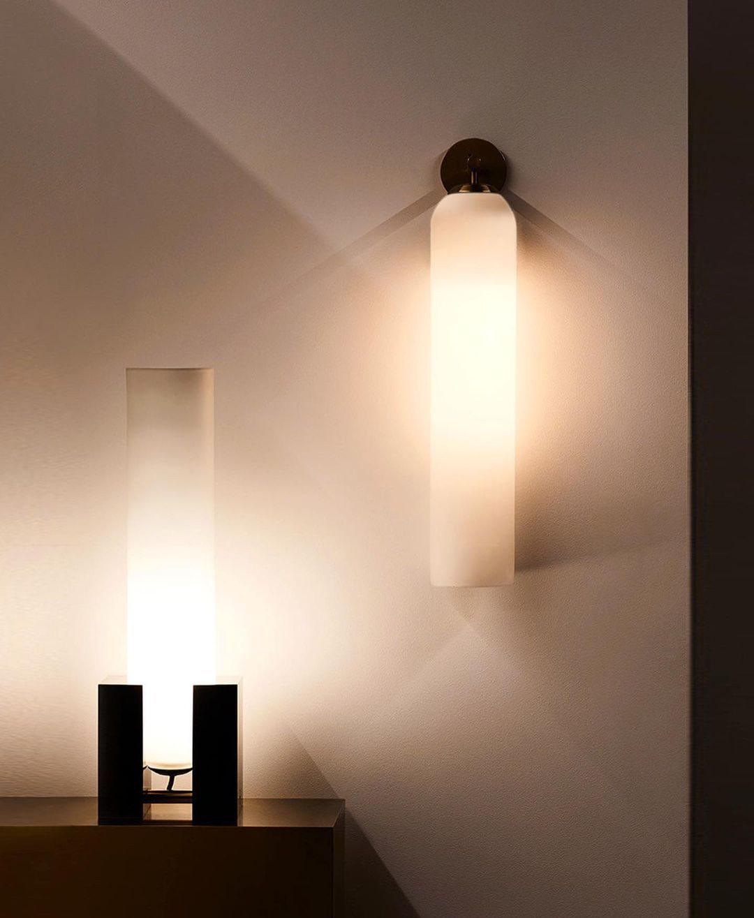 Art Glass Wall Sconce Light