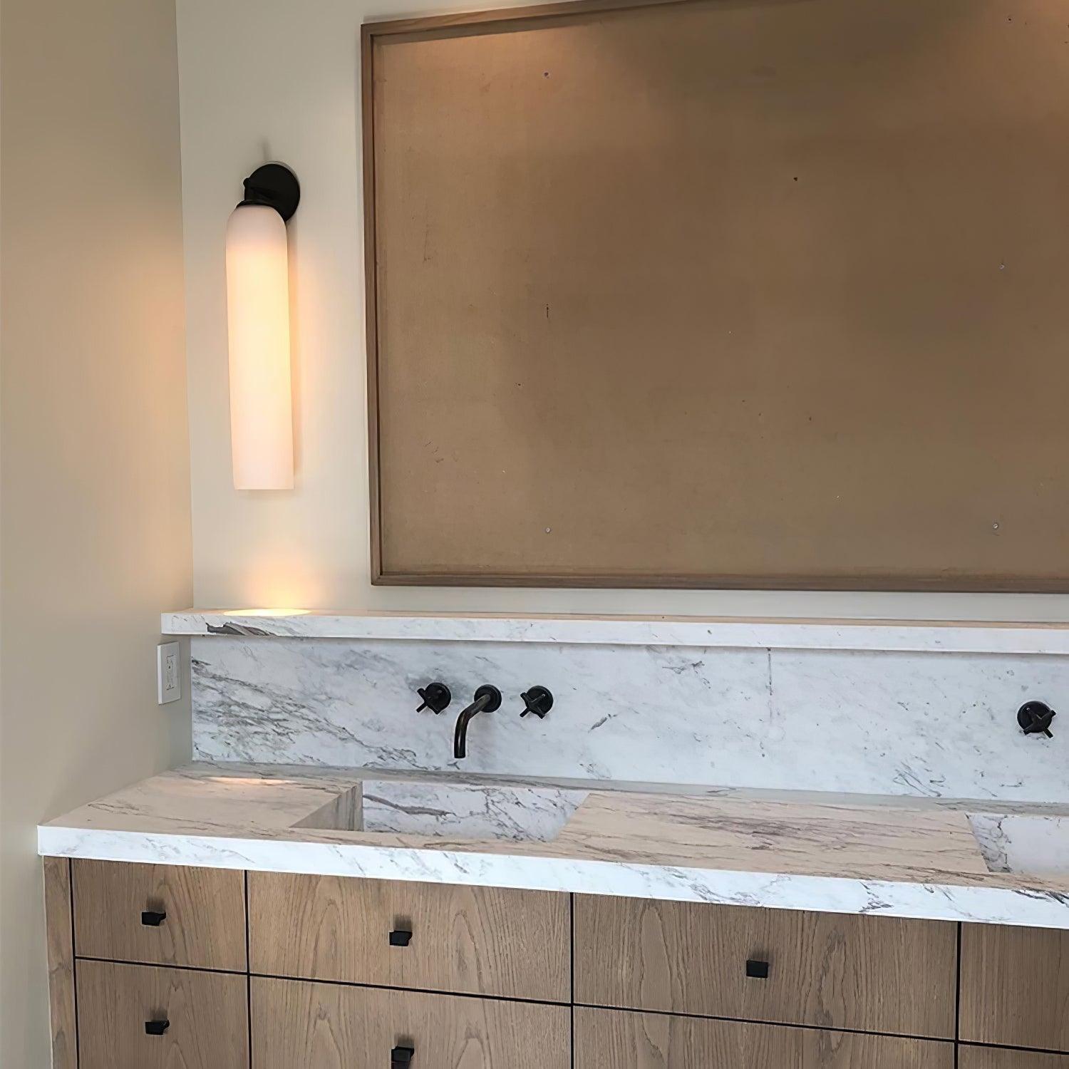 Art Glass Wall Sconce Light