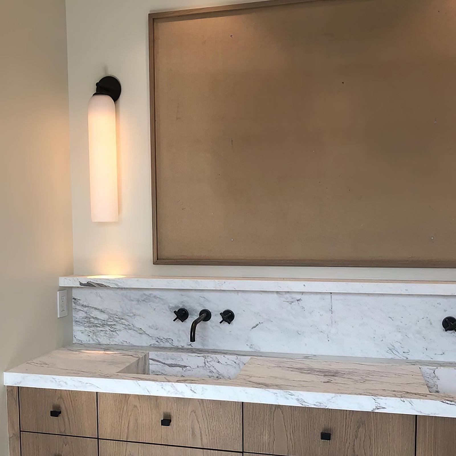 Art Glass Wall Sconce Light