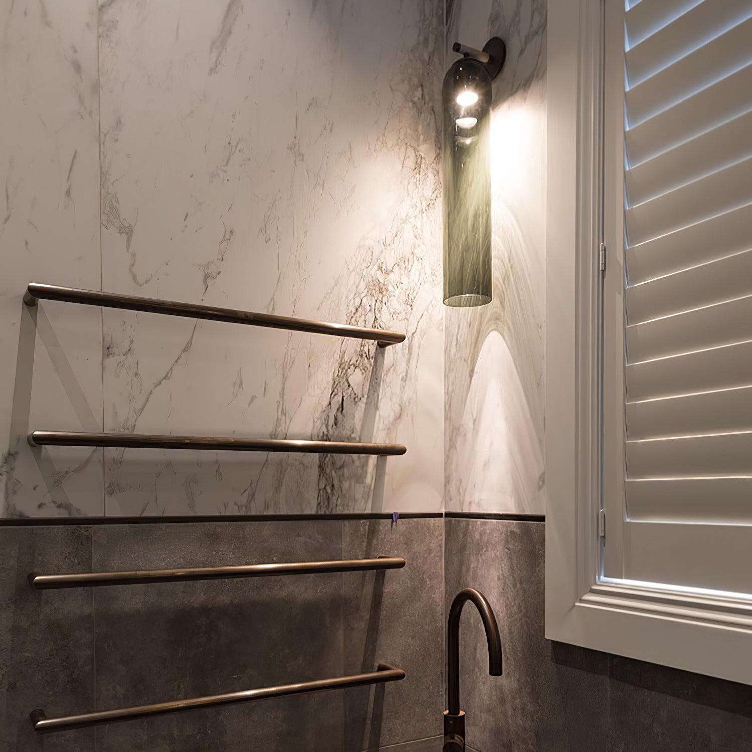 Art Glass Wall Sconce Light