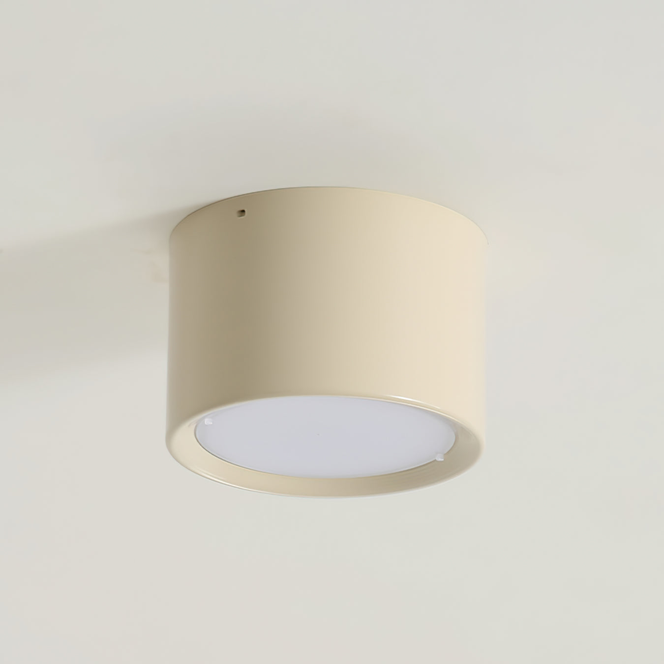 Cylindrical Flush Mount Ceiling Light