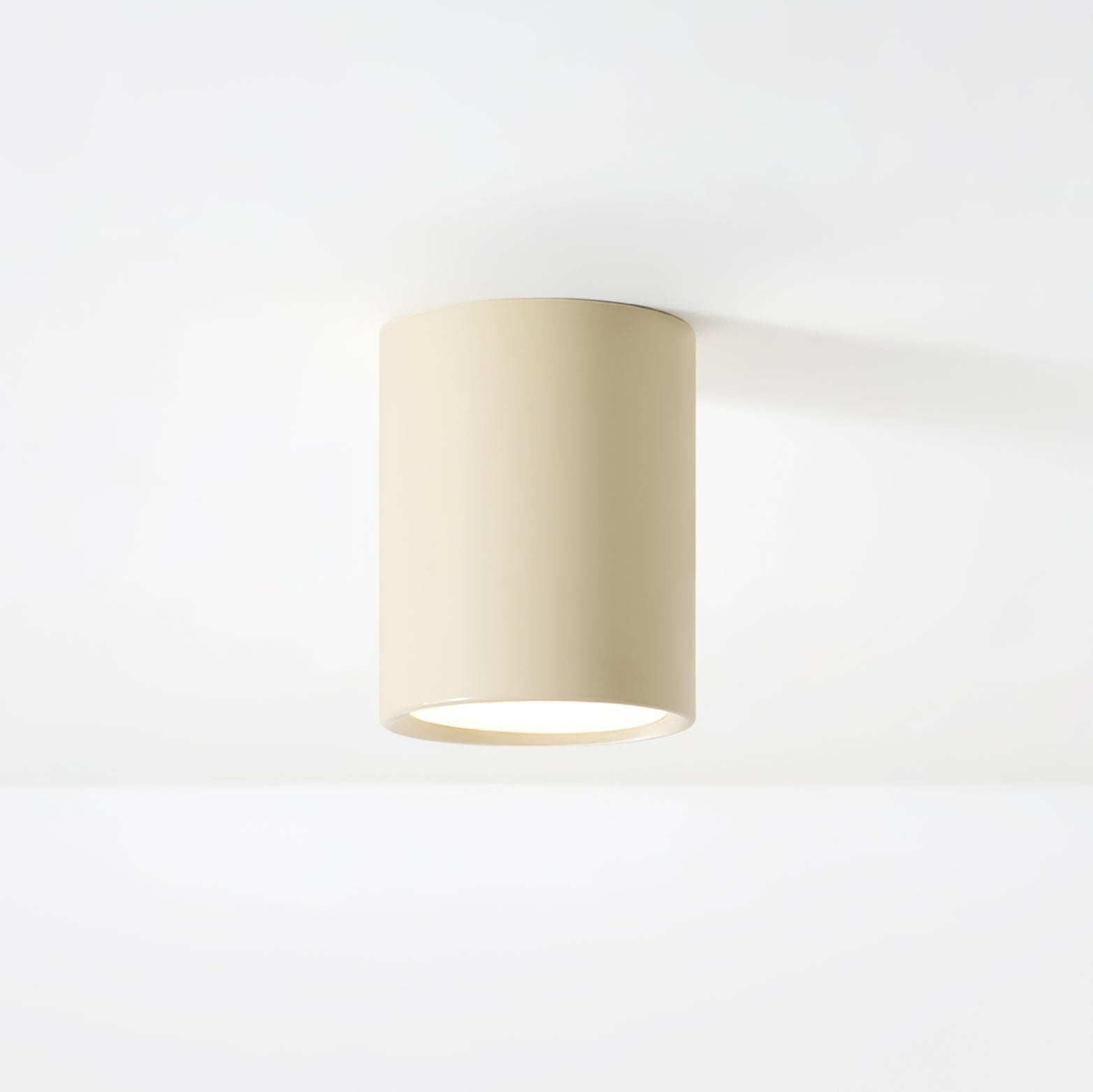 Cylindrical Flush Mount Ceiling Light