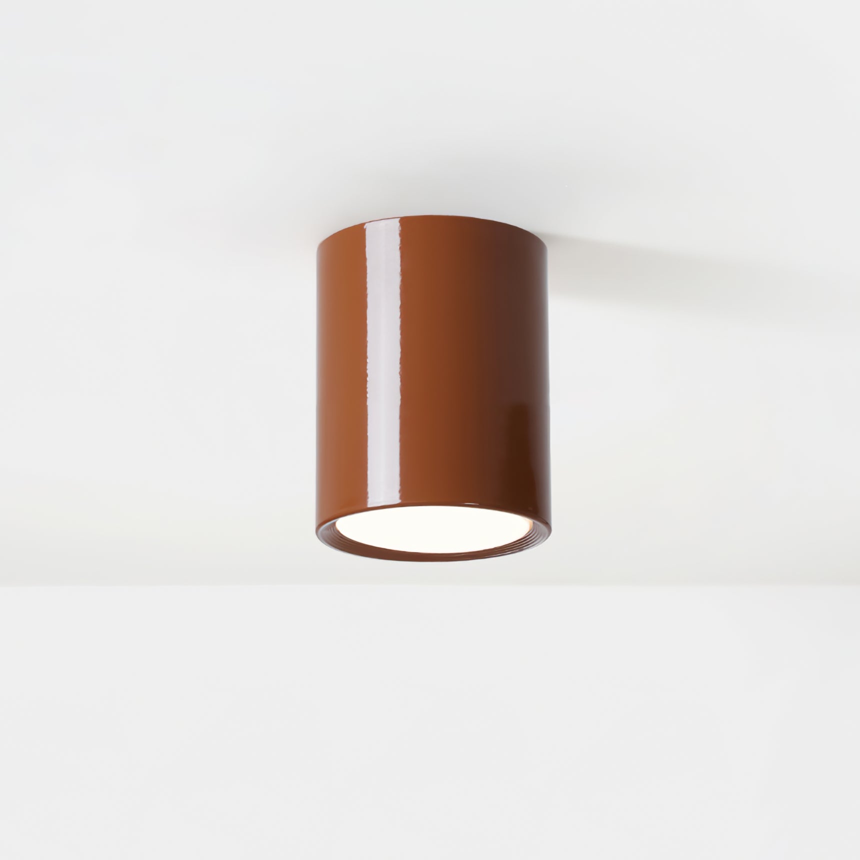 Cylindrical Flush Mount Ceiling Light