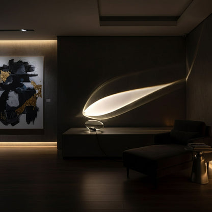 Polished Stone Accent Table Lamp