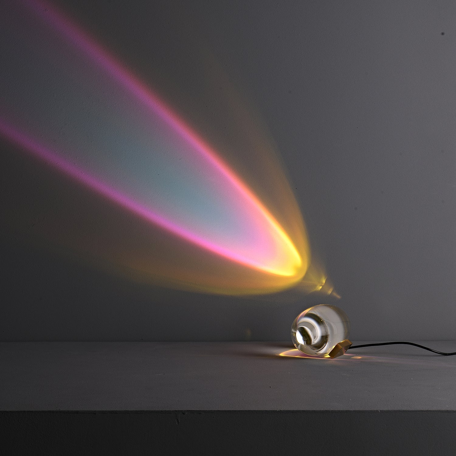 Polished Stone Accent Table Lamp