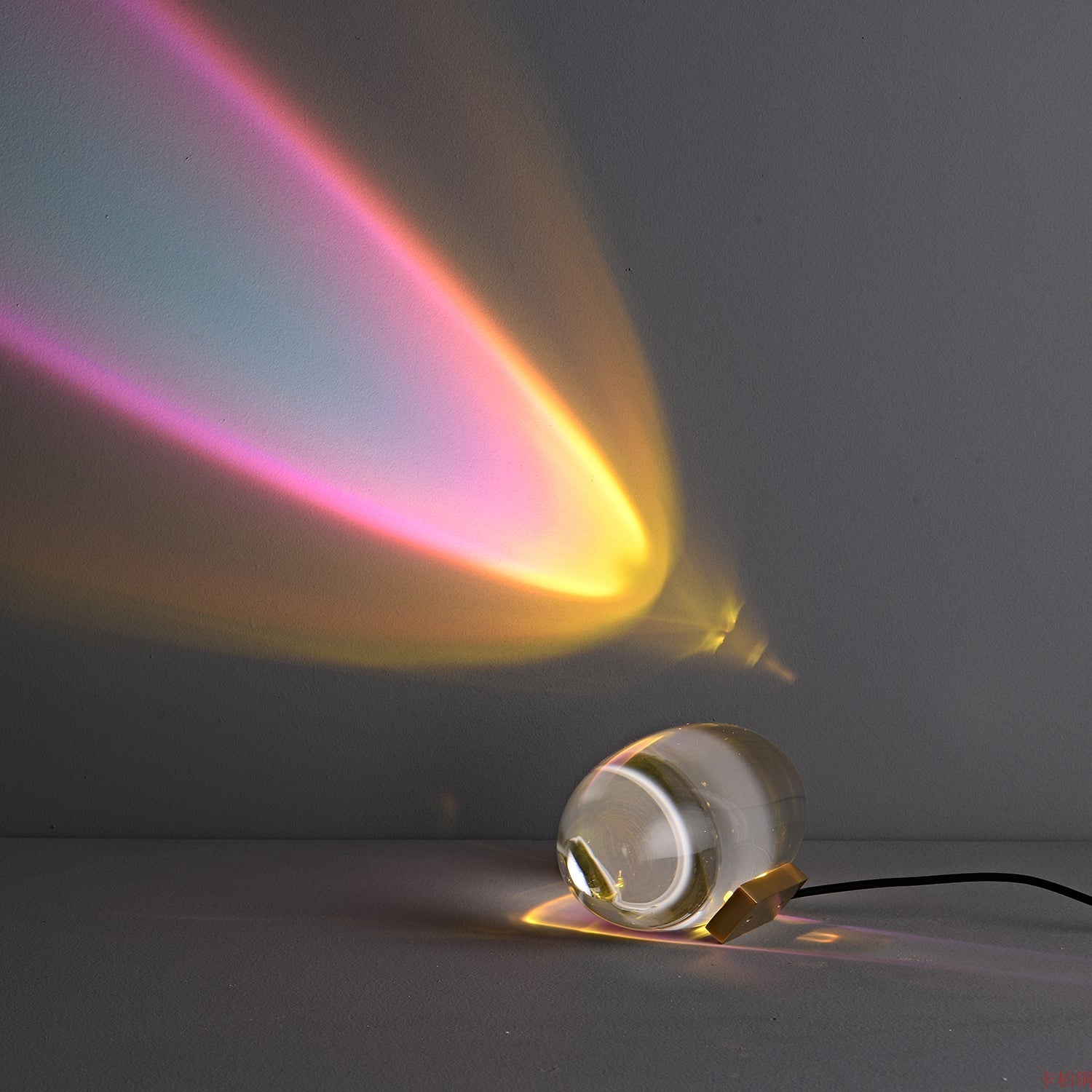 Polished Stone Accent Table Lamp