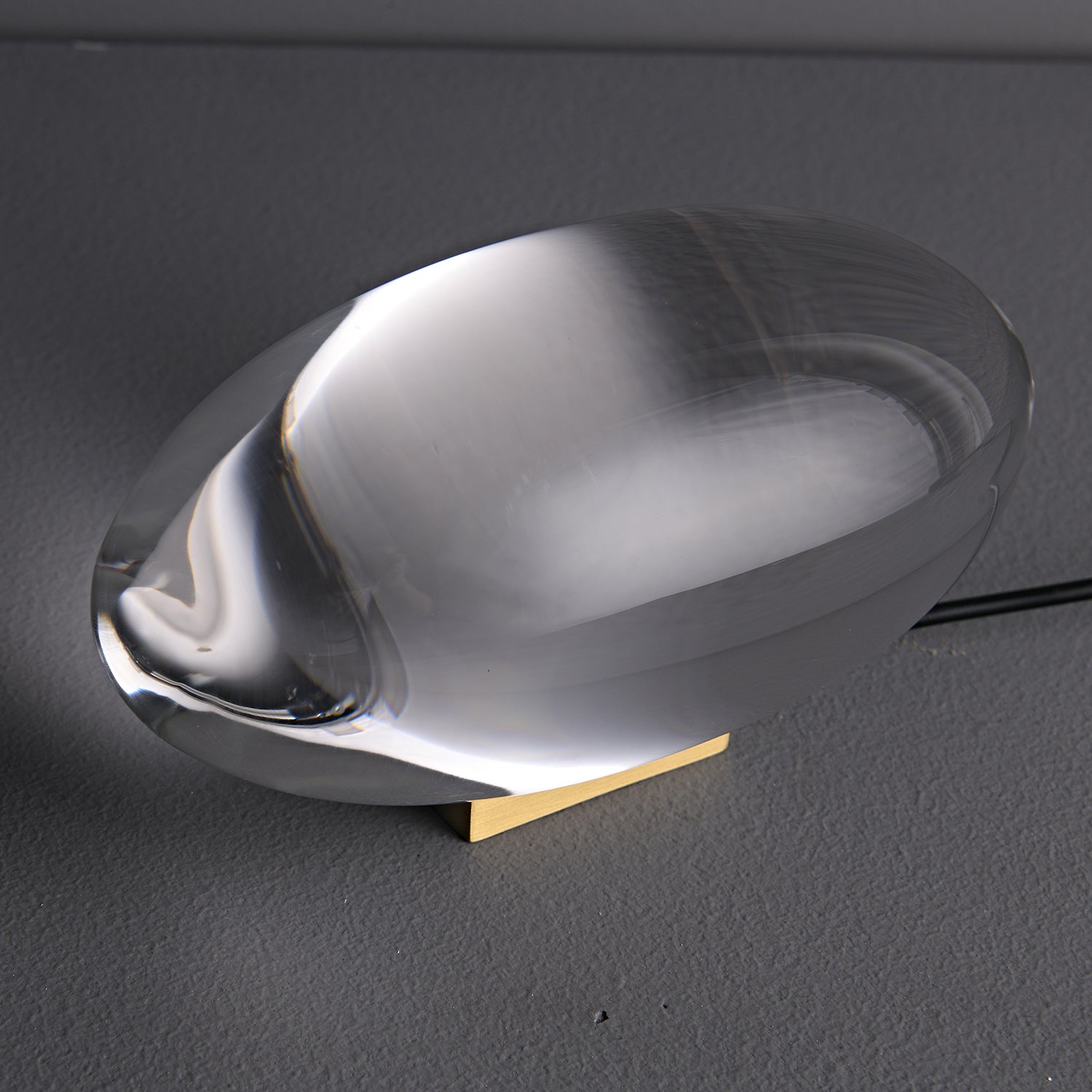 Polished Stone Accent Table Lamp