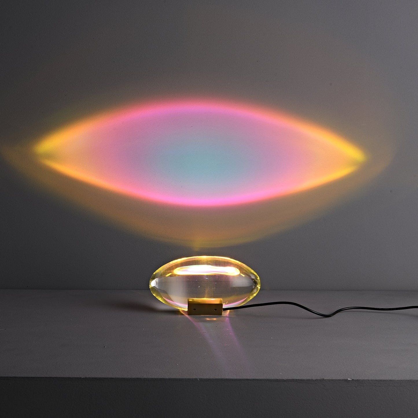 Polished Stone Accent Table Lamp