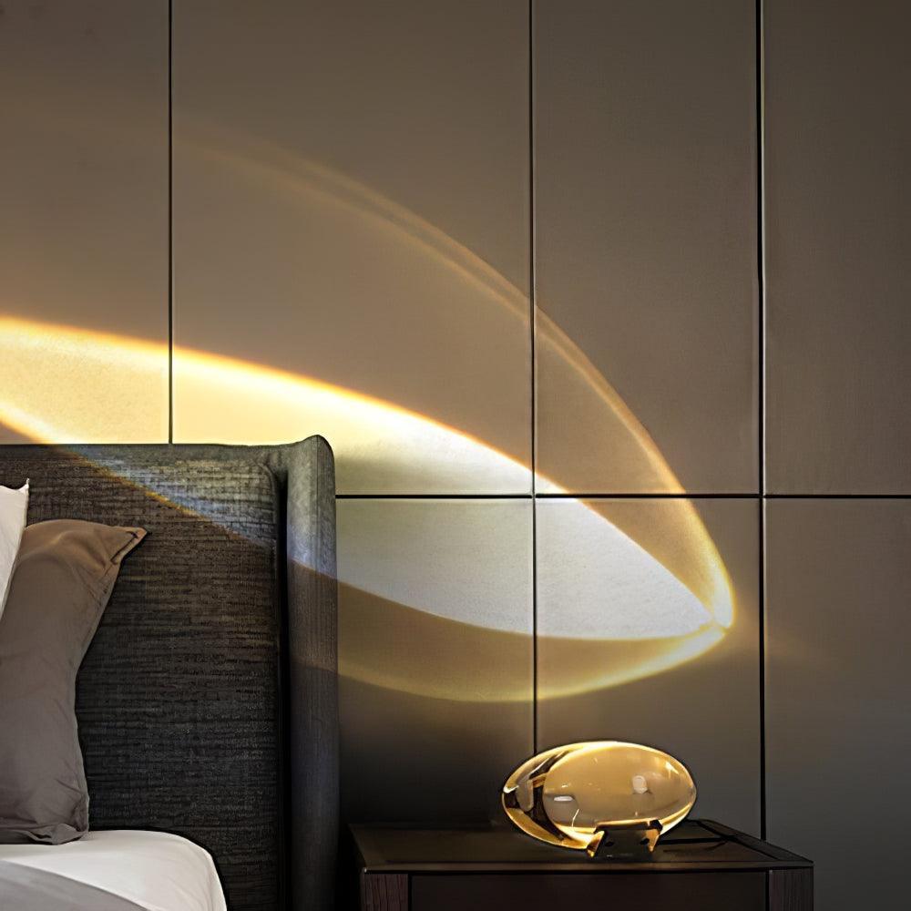 Polished Stone Accent Table Lamp