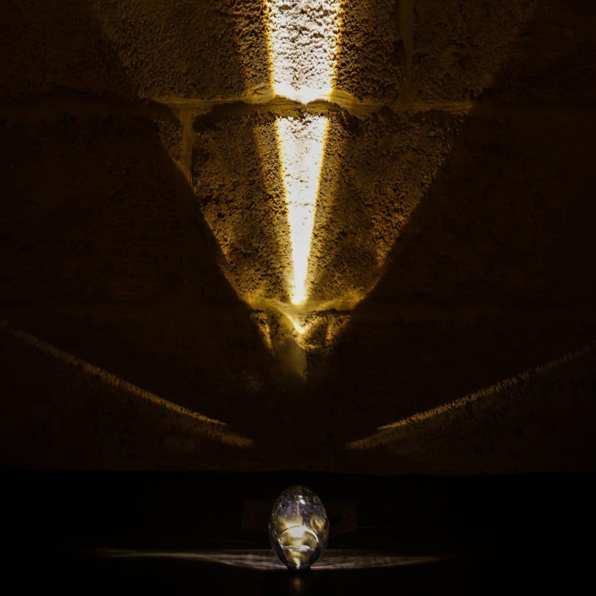 Polished Stone Accent Table Lamp