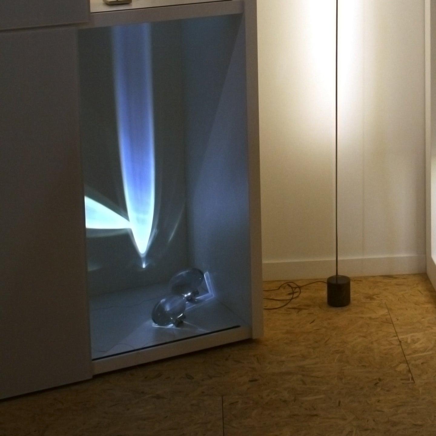 Polished Stone Accent Table Lamp