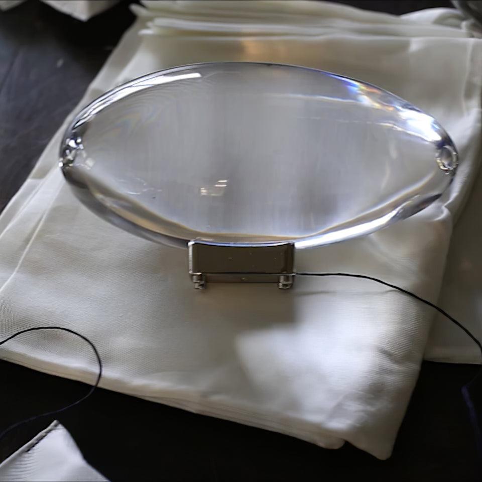 Polished Stone Accent Table Lamp