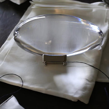 Polished Stone Accent Table Lamp