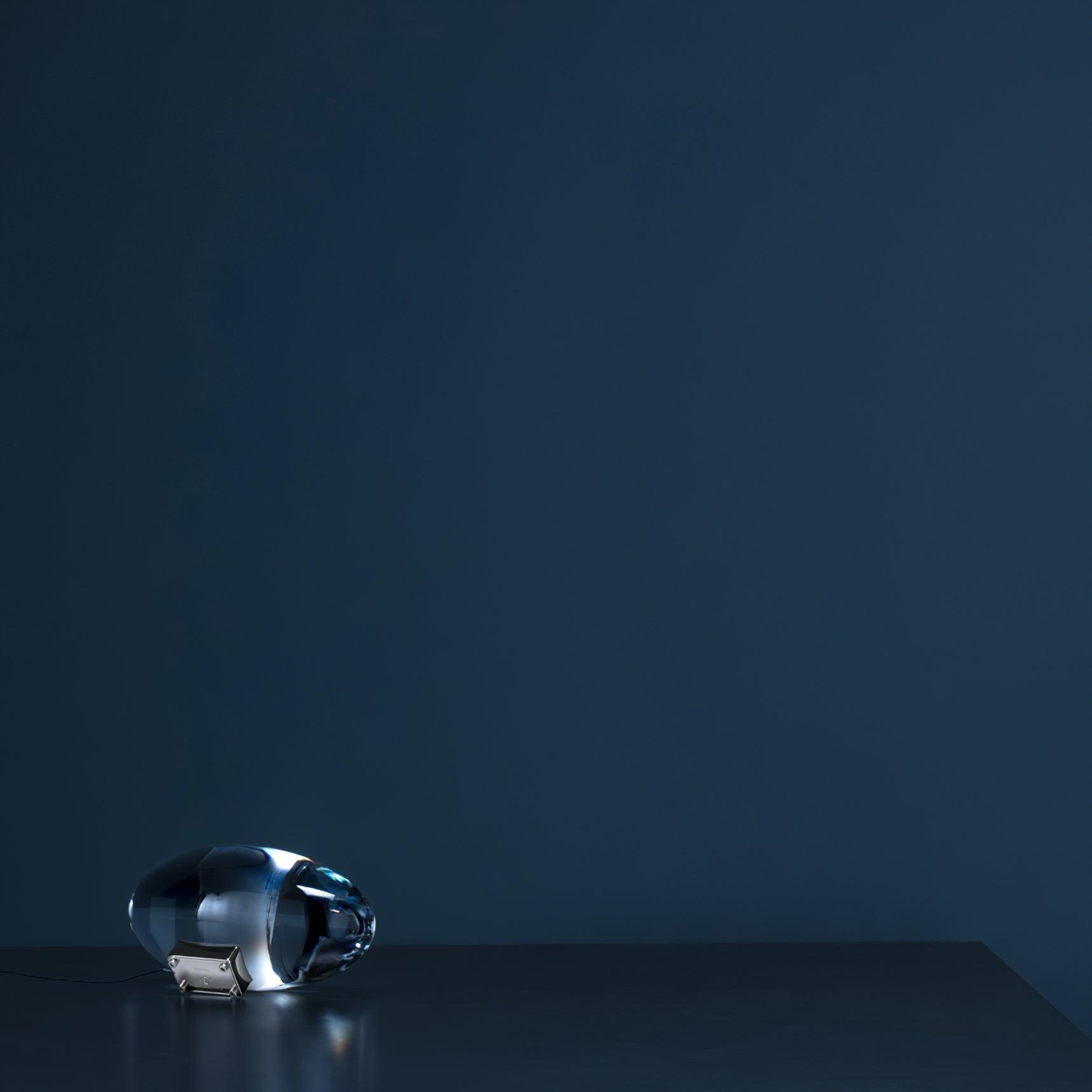 Polished Stone Accent Table Lamp