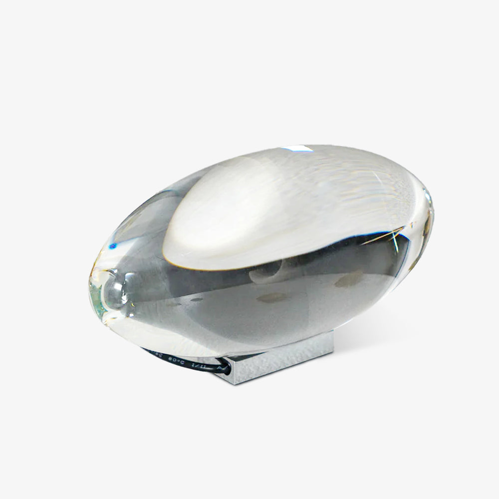 Polished Stone Accent Table Lamp